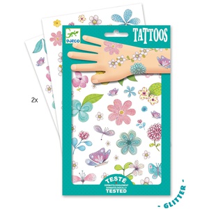 Tattoos Fair Blumen des Feldes Djeco
