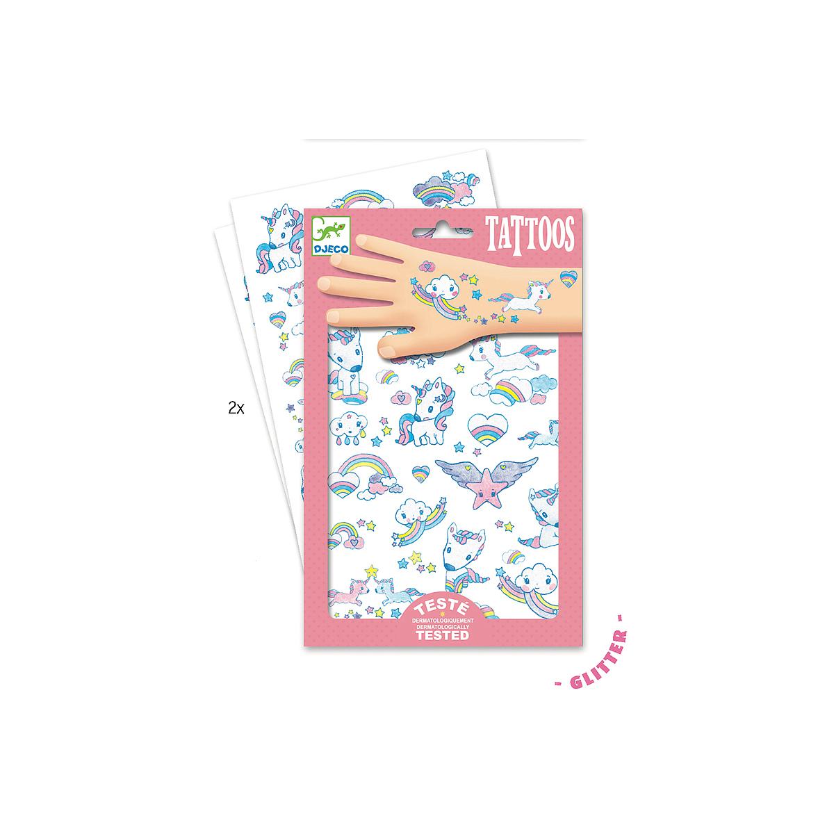 Tattoos Unicorns Djeco
