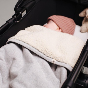 Teddy-Decke 95x75cm Cloby Grau