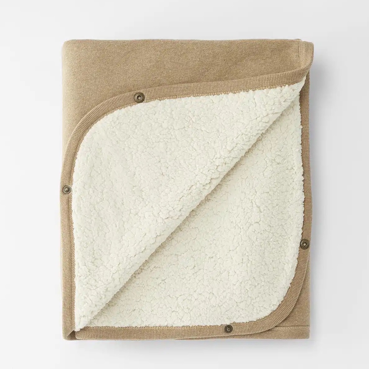 Teddy-Decke Cloby 95x75cm Braun