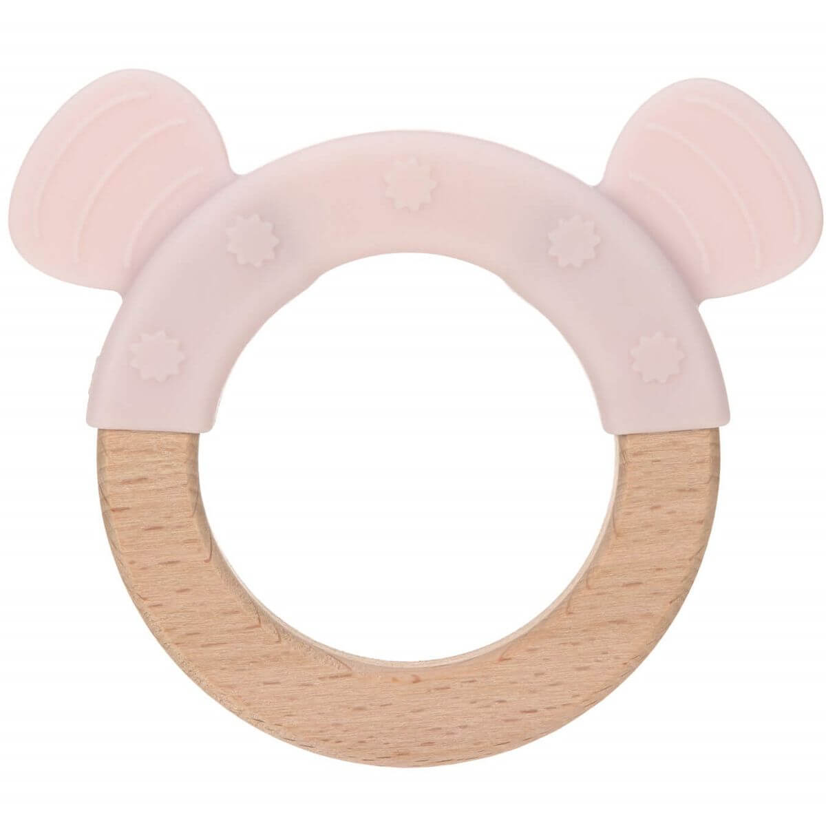 teether wood/silicone little chums mouse Laessig WIP