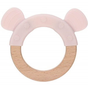teether wood/silicone little chums mouse Laessig WIP