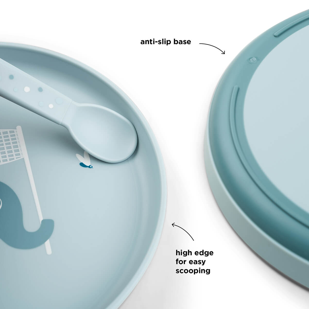 Teller Foodie Elphee Done by Deer blau