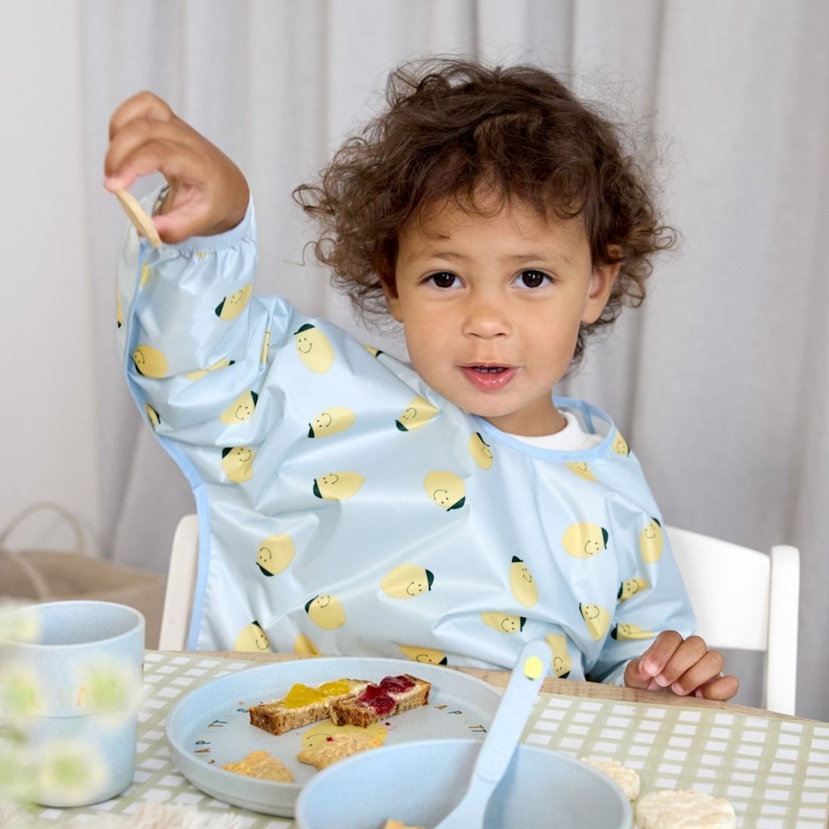 Teller PP/Zellulose Happy Fruits Zitrone Laessig