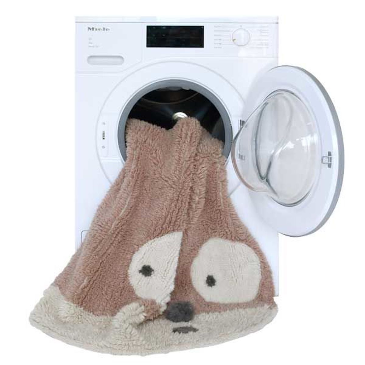 Teppich 100 x 120 cm Miss Mighty Mouse Lorena Canals Woolable