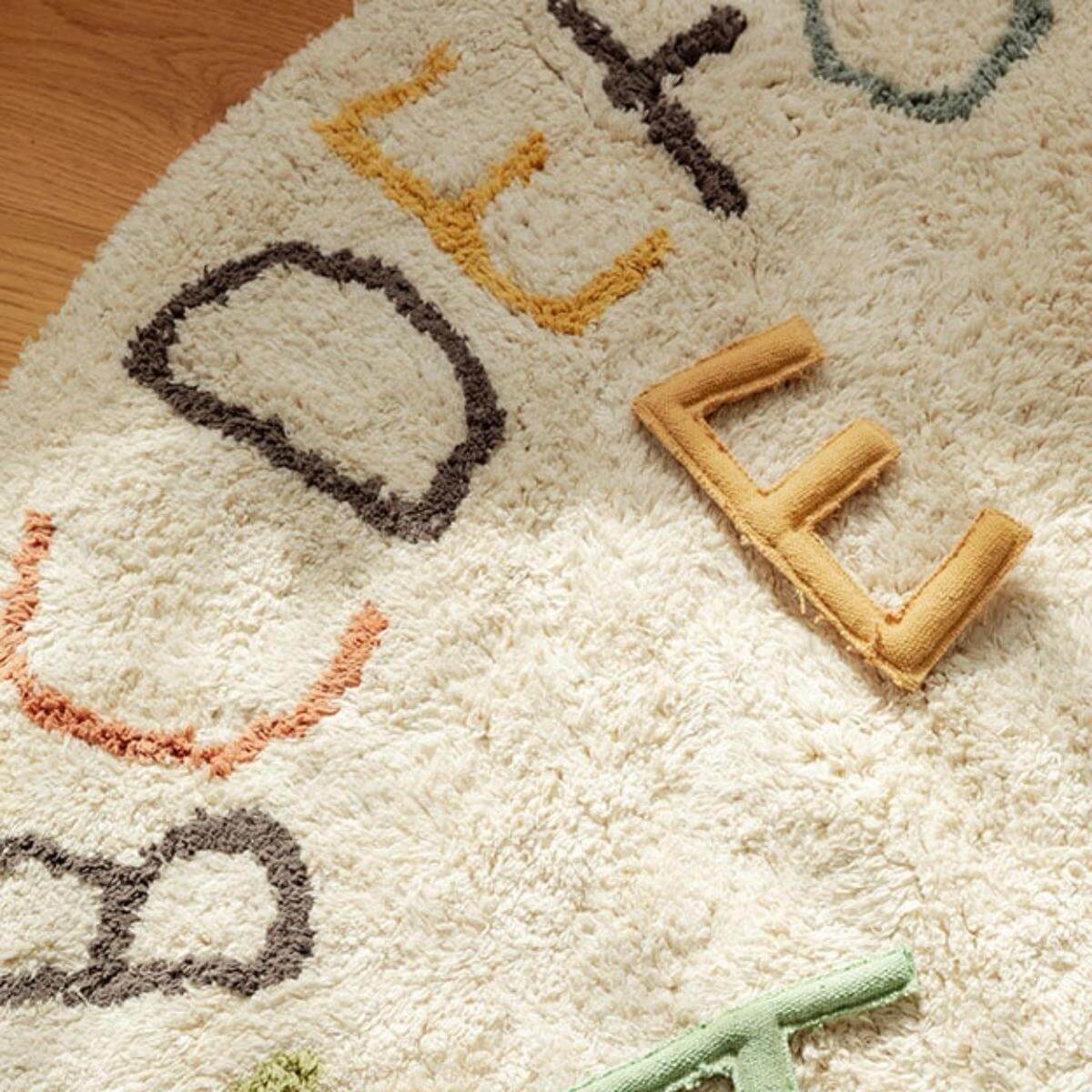 Teppich 120cm ABC FARBEN UND BUCHSTABEN Lorena Canals