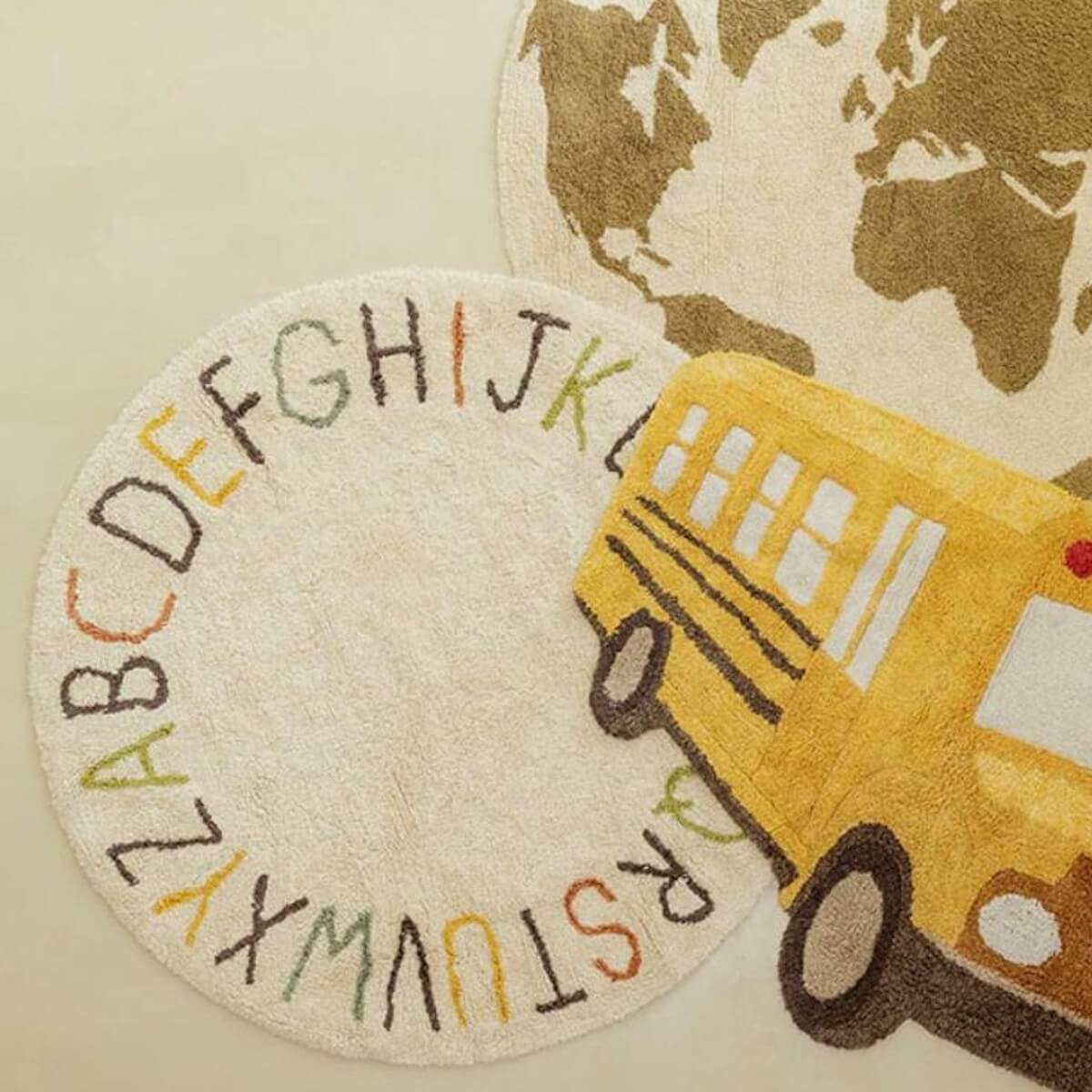 Teppich 120cm ABC FARBEN UND BUCHSTABEN Lorena Canals