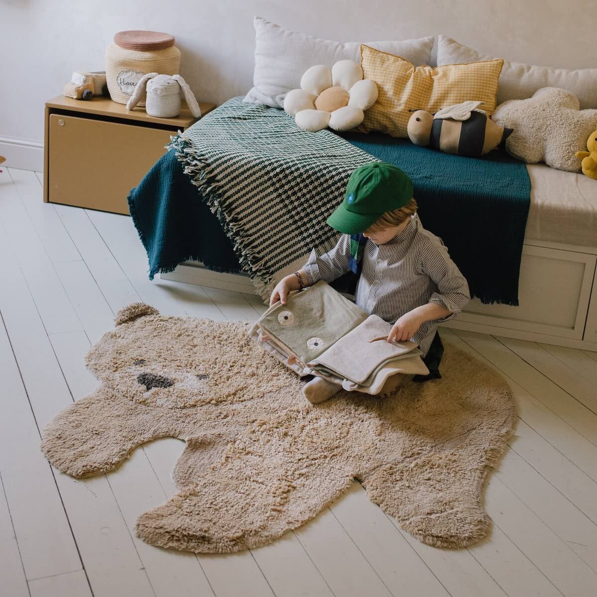 Teppich 120x122cm ANIMAL Lorena Canals Bear