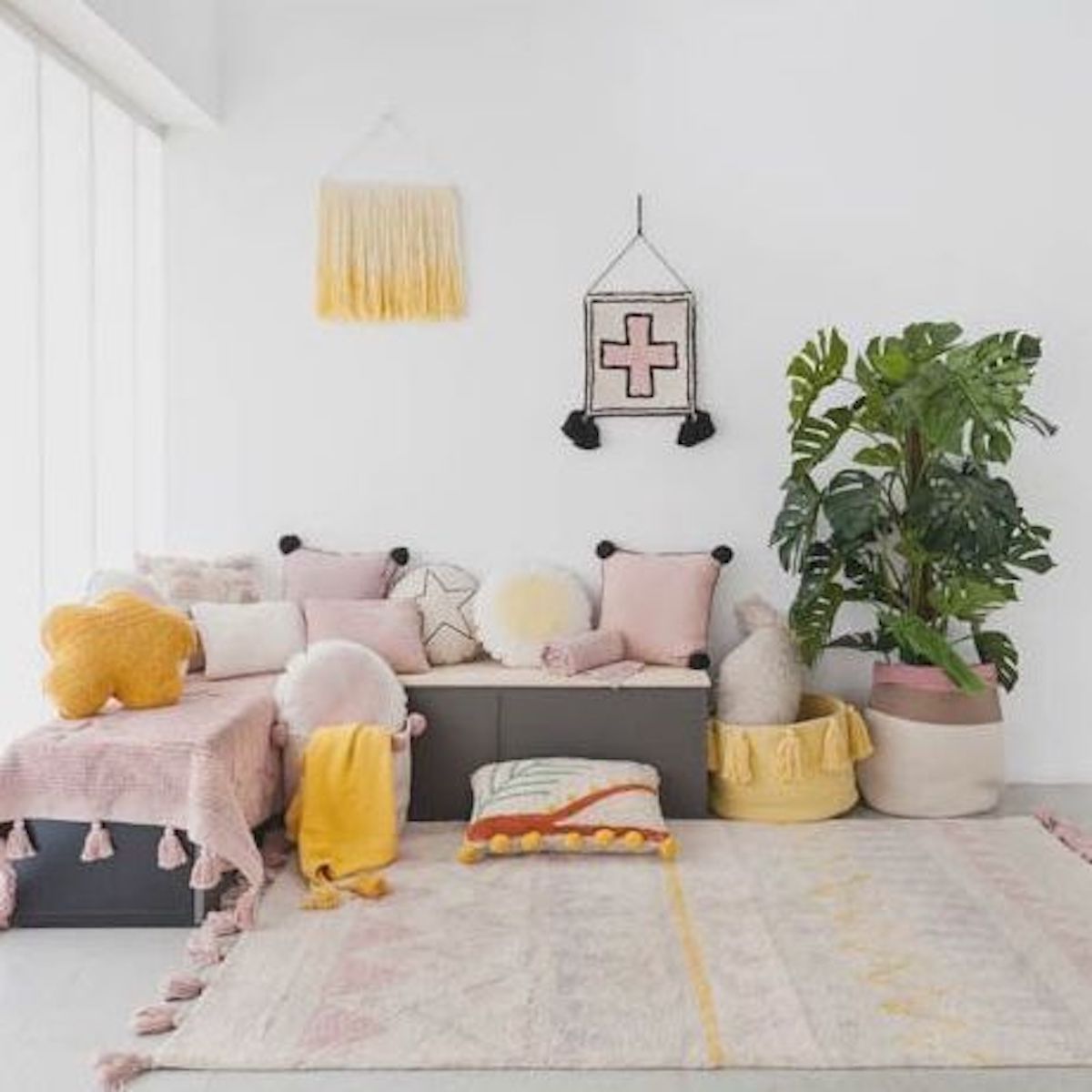 Teppich 120x160cm AZTECA Lorena Canals natural-vintage nude