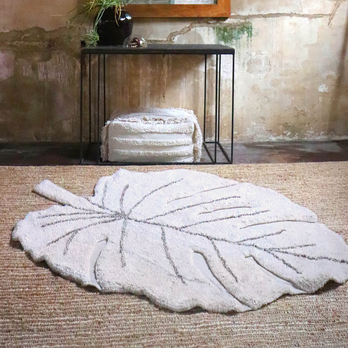 Teppich 120x180cm MONSTERA Lorena Canals Natura