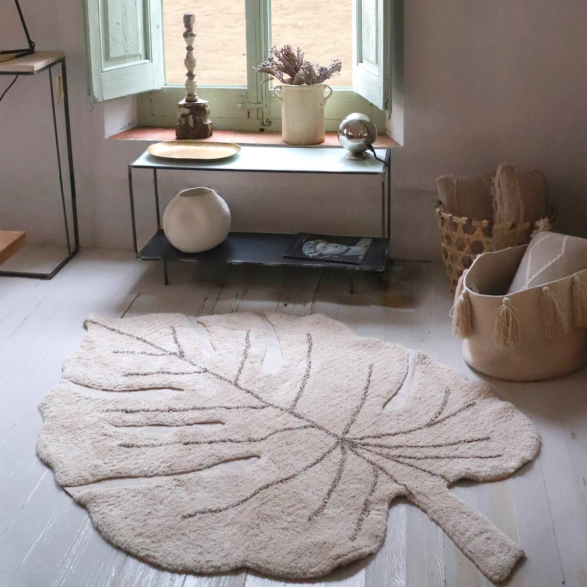 Teppich 120x180cm MONSTERA Lorena Canals Natura