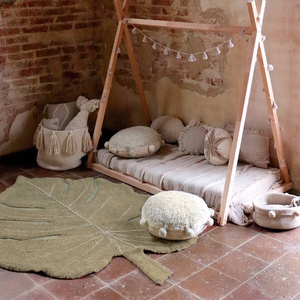 Teppich 120x180cm MONSTERA Lorena Canals Olive