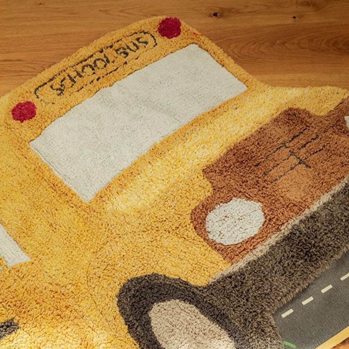 Teppich 130x90cm SCHULBUS Lorena Canals