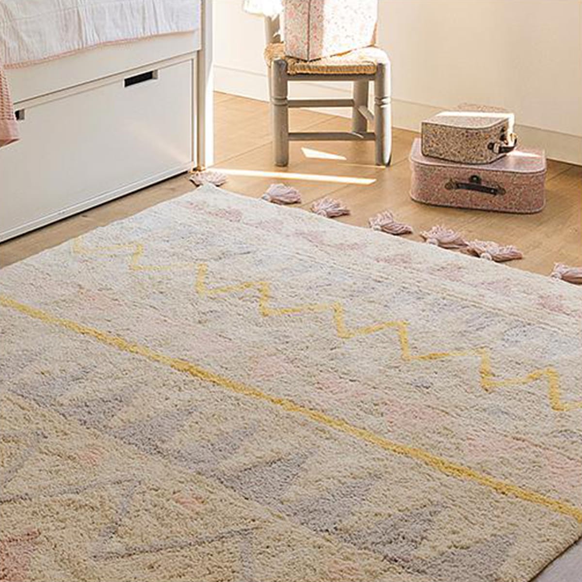 Teppich 140x200cm AZTECA Lorena Canals natural-vintage nude