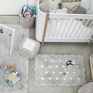 Teppich 70x100cm MINI BISCUIT Lorena Canals Pearl Grey