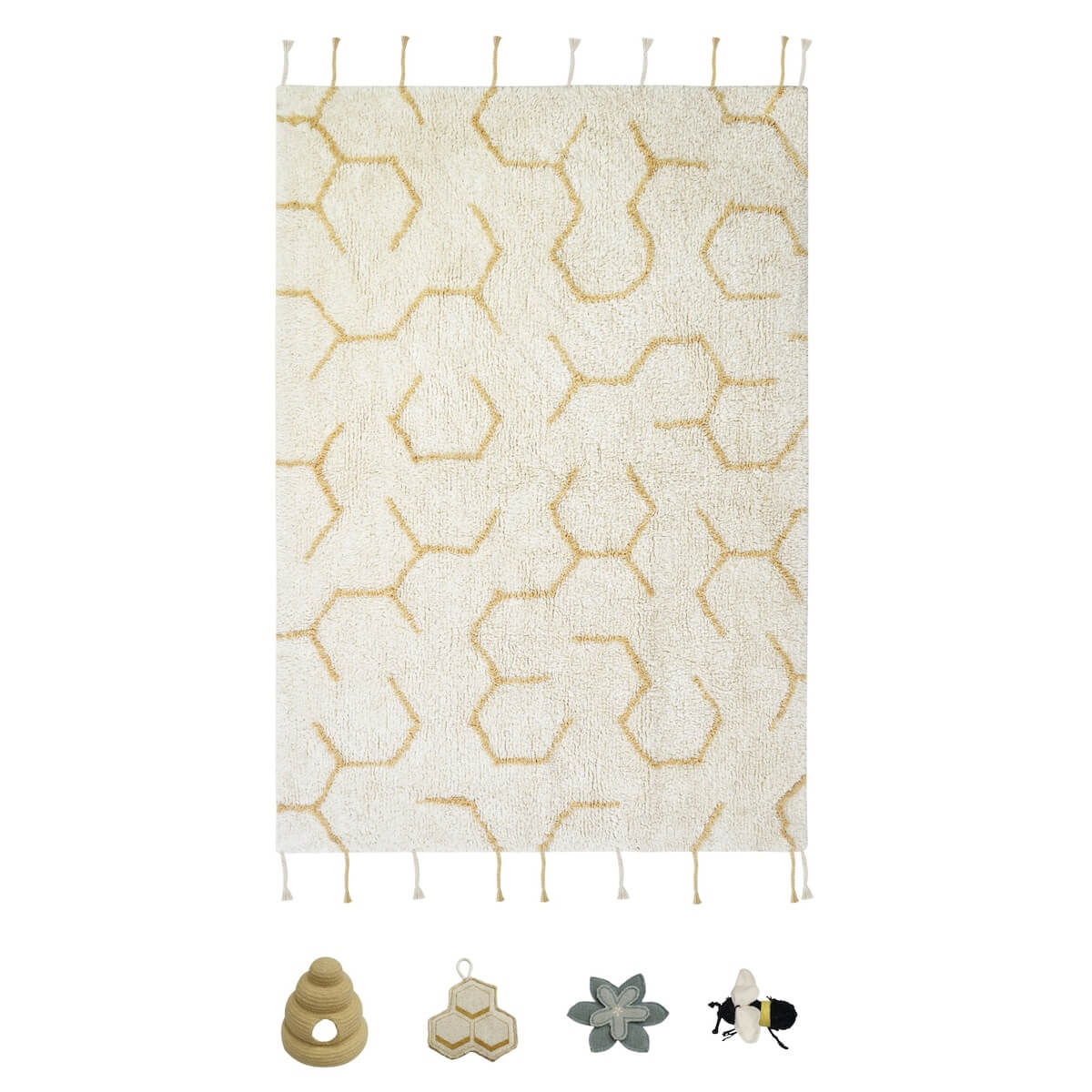 Teppich 90x130cm POLLINATION Lorena Canals