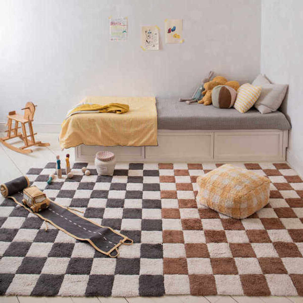 Teppich LITTLE CHEF Lorena Canals Dark grey