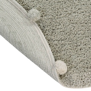 Teppich rund 120cm BUBBLY Lorena Canals Olive-Natural