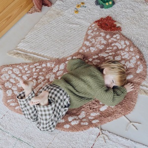 Teppich waschbar Huhn 110x100cm Lorena Canals