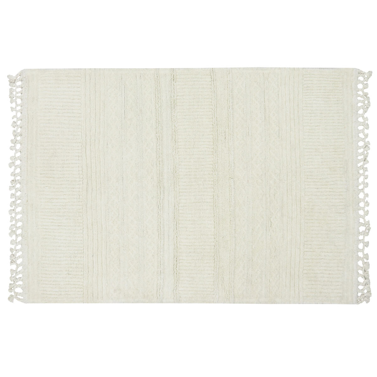 Teppich Wolle 120 x 170cm Ari Sheep White Lorena Canals