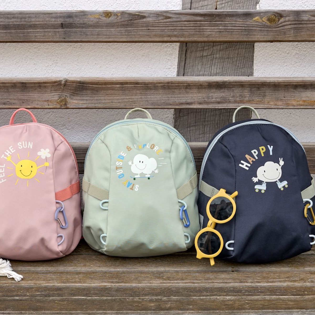 Tiny Backpack Outdoor Cloud Laessig light khaki