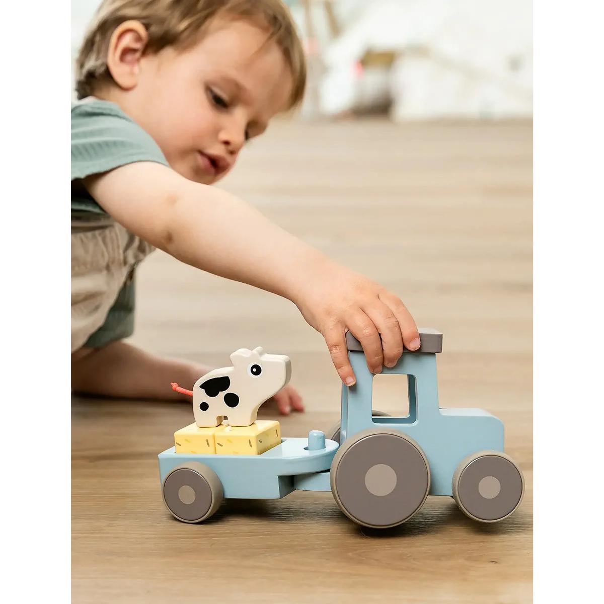 Tiny farm tractor Dotti Done by Deer azul