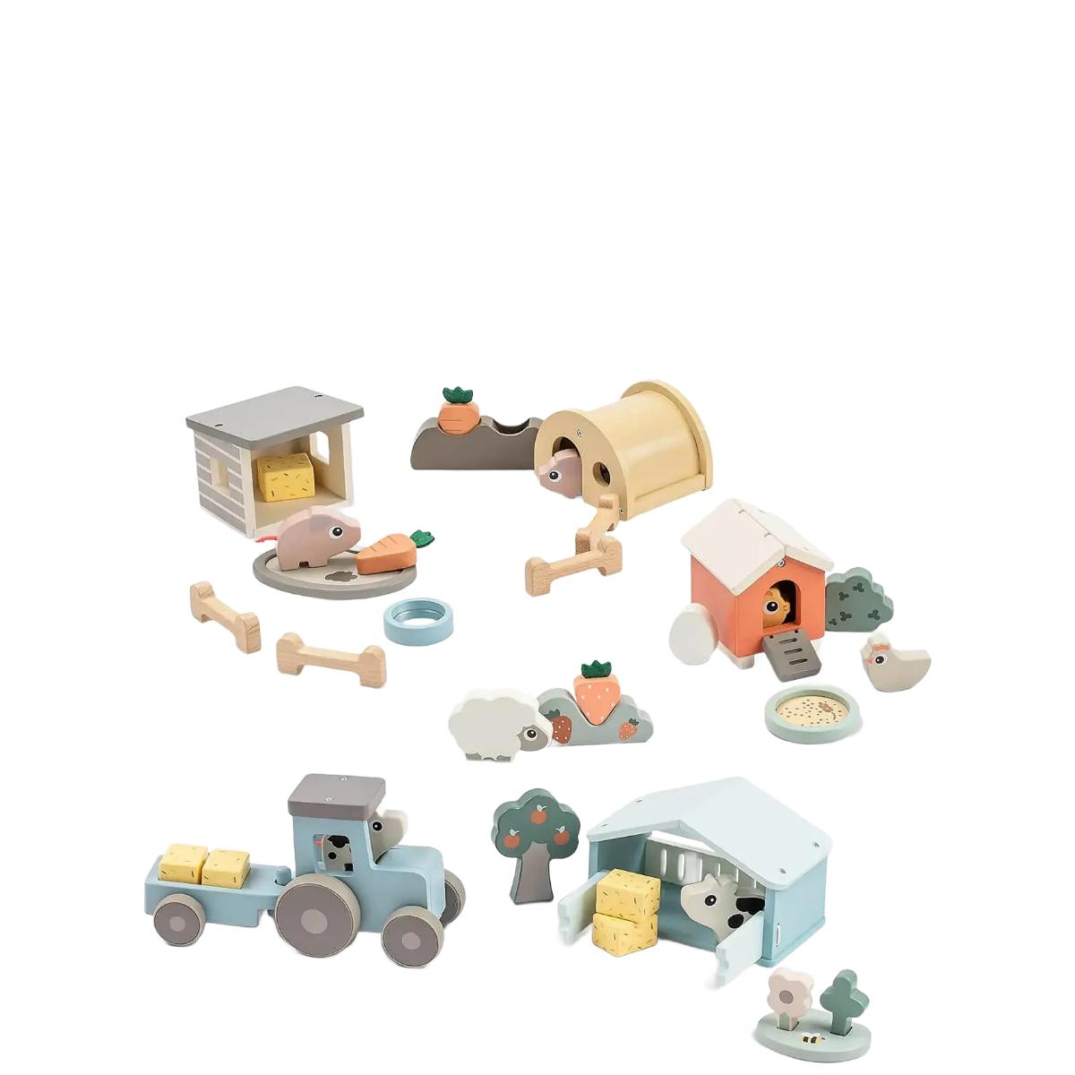 Tiny farm tractor Dotti Done by Deer azul