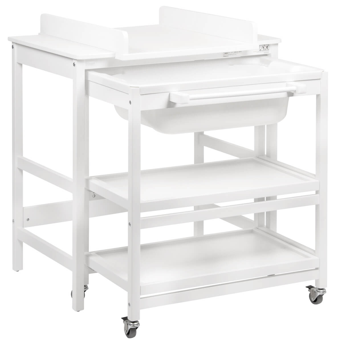 Tischbad wechseln SMART Quax weiß