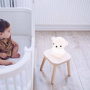 Tischlampe BORIS FIRST LIGHT Mr. Maria weiß