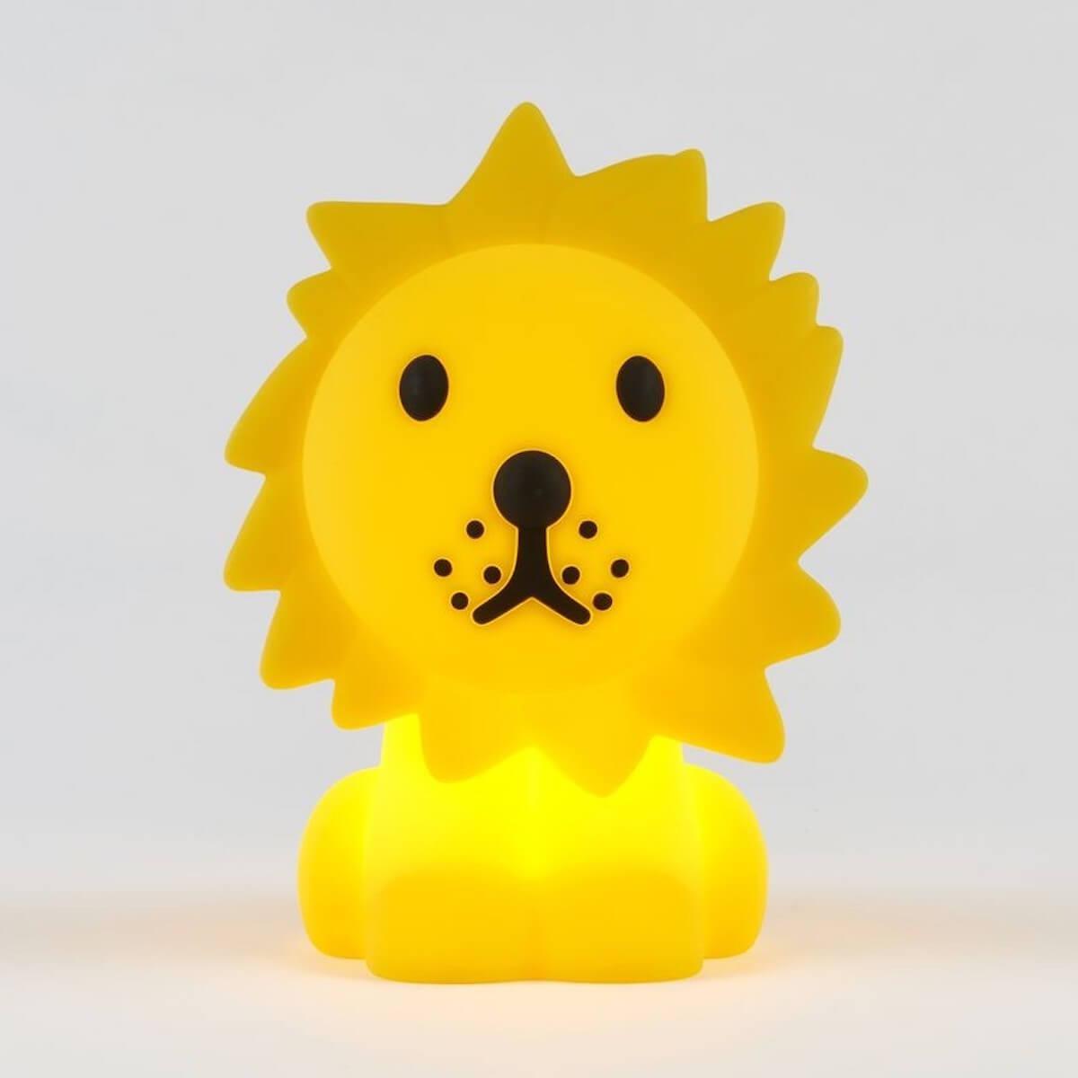 Tischlampe LION FIRST LIGHT Mr. Maria gelb