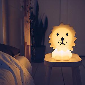 Tischlampe LION FIRST LIGHT Mr. Maria gelb