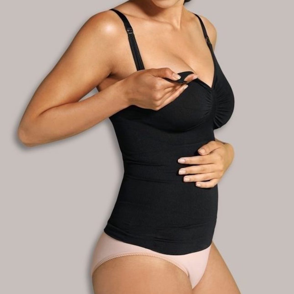 Top d'Allaitement & gainant S Carriwell Noir