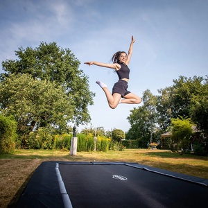 Trampolin 280cm InGround SPORTS ULTIM FAVORIT Berg grey