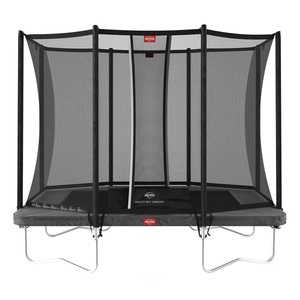 Trampolin 280cm Regular ULTIM FAVORIT + Safety Net Comfort Berg grey
