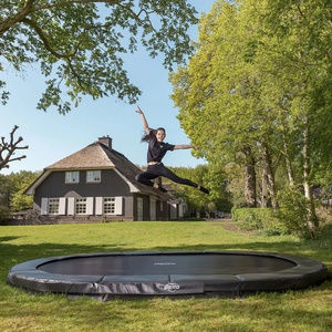 Trampolin 470cm InGround SPORTS GRAND CHAMPION Berg grey