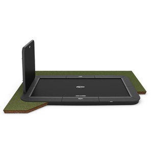 Trampolin 500cm FlatGround SPORTS ULTIM CHAMPION + AeroWall Berg grey