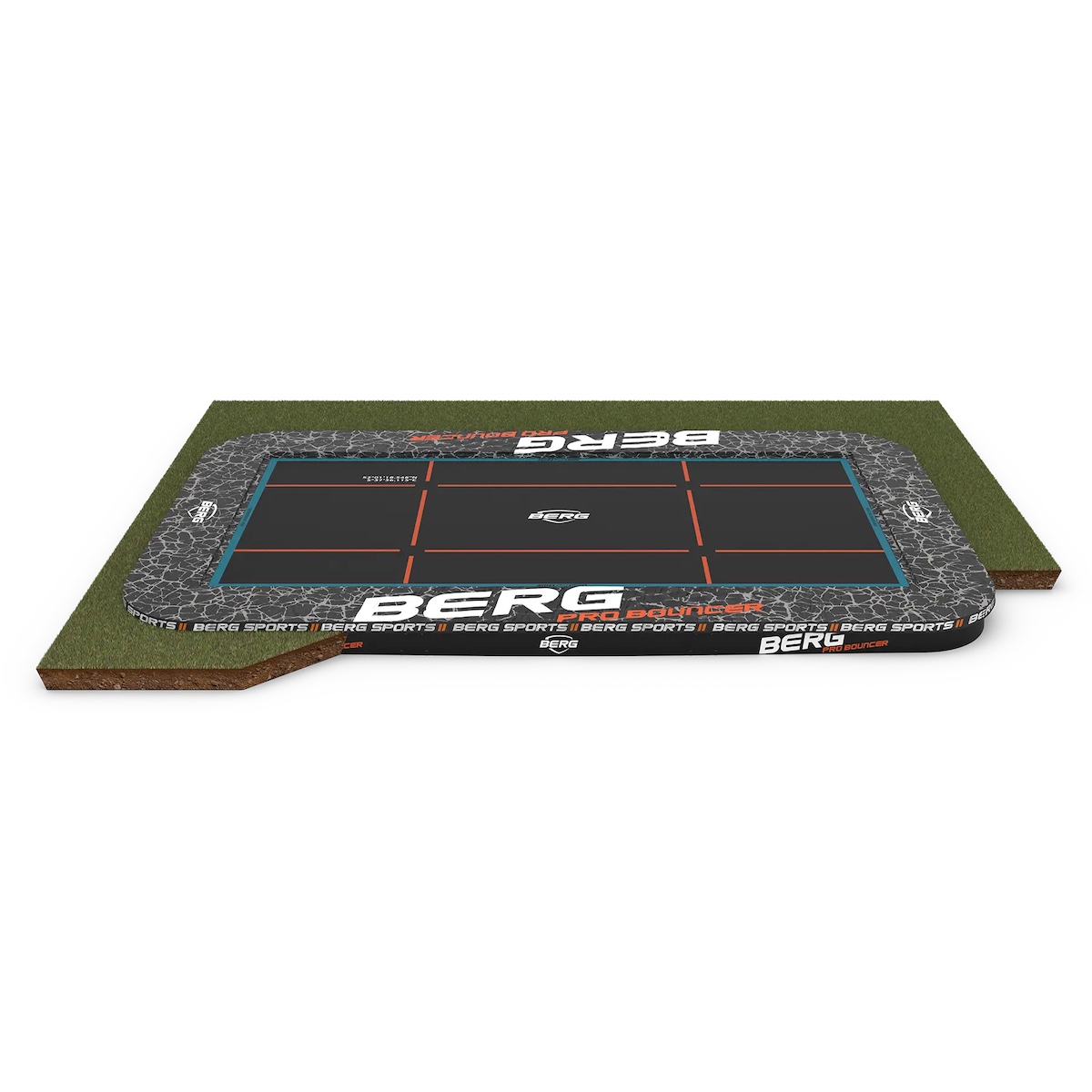 Trampolin 500cm FlatGround SPORTS ULTIM PRO BOUNCER Berg