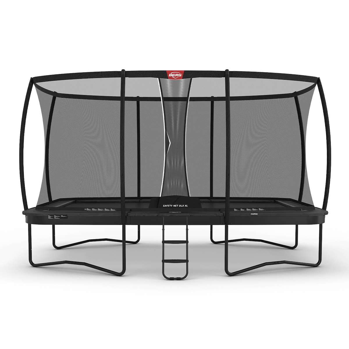 Trampolin 500cm Regular ULTIM CHAMPION + Safety Net Deluxe XL Berg grey