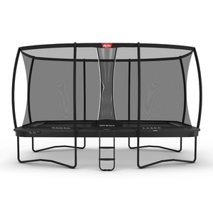 Trampolin 500cm Regular ULTIM CHAMPION + Safety Net Deluxe XL Berg grey