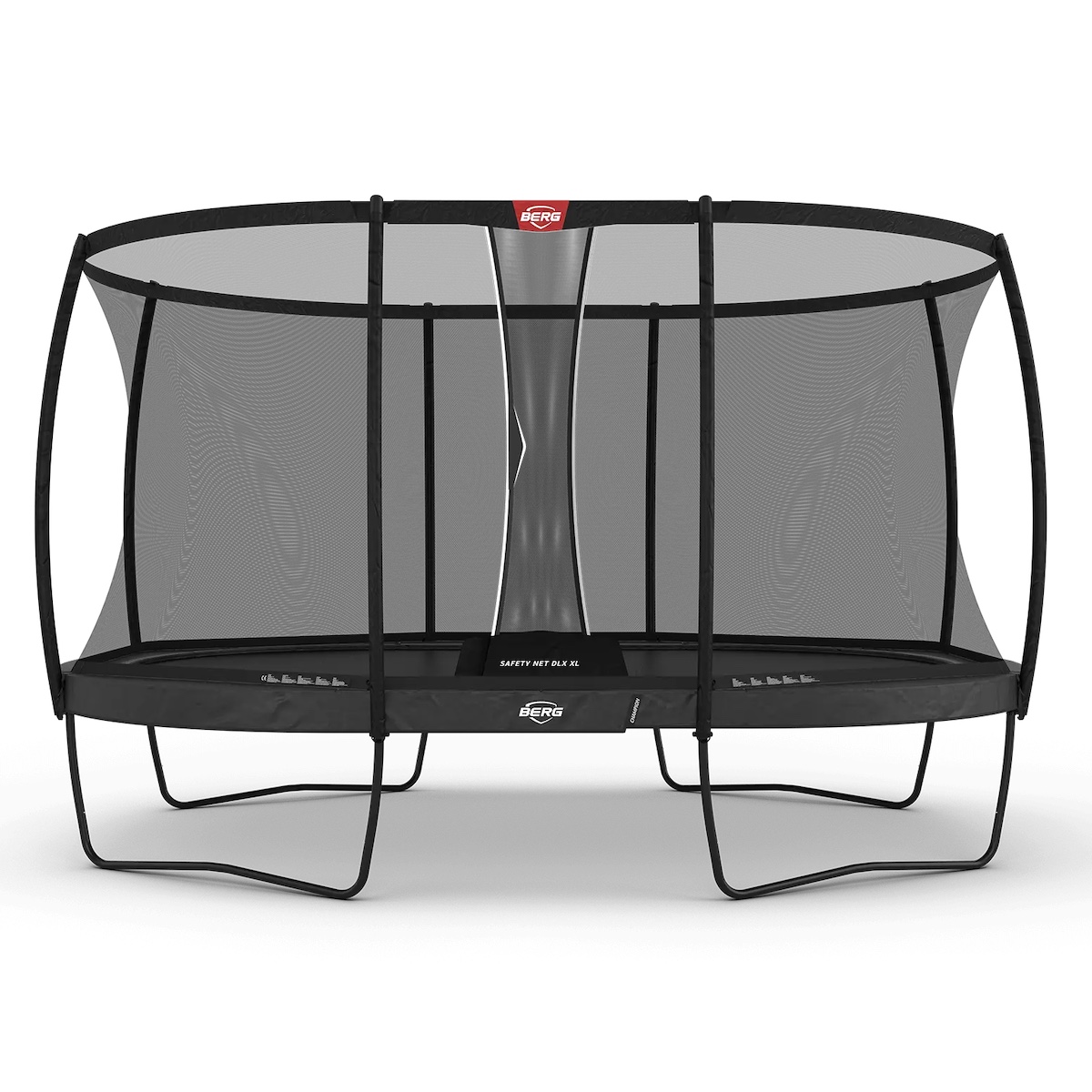 Trampolin 520cm Regular GRAND CHAMPION + Safety Net Deluxe XL Berg grey