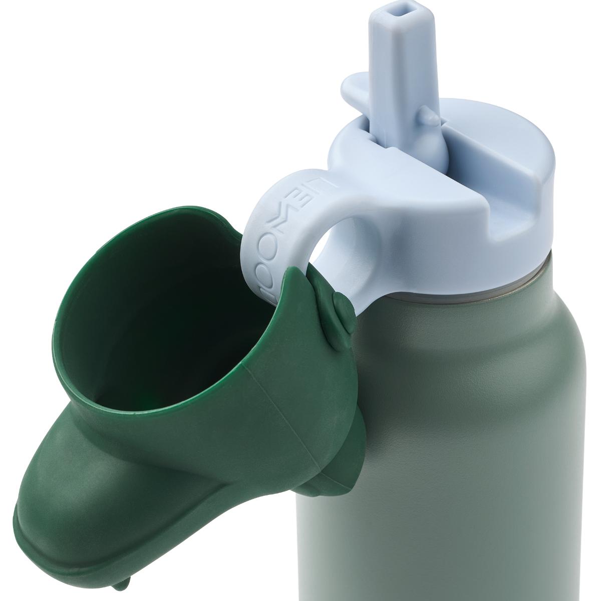 Trinkflasche 350ml FALK Crocodile Liewood peppermint garden green