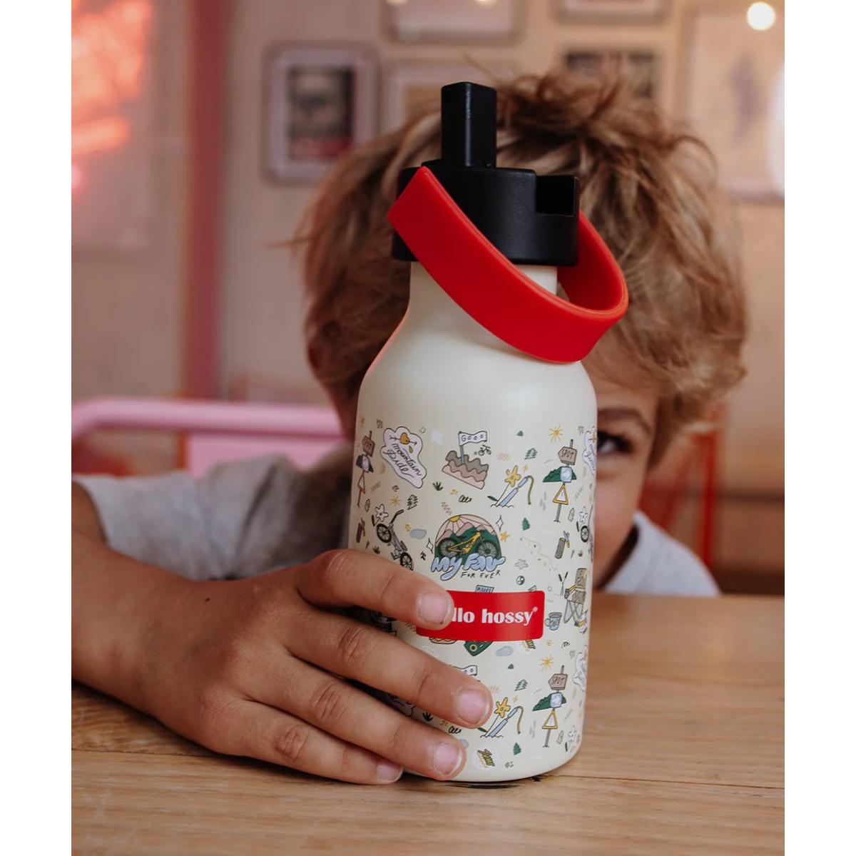 Trinkflasche 350ml Mountain Ride Hello Hossy