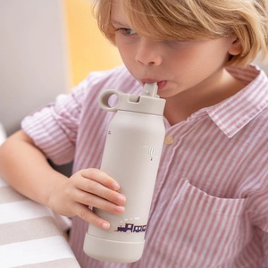 Trinkflasche Kind 350ml Zitrone Fahrzeuge