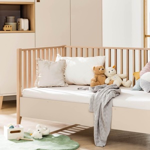 Umwandlungstüten (2 Stück) für die Umwandlung eines Baby-Bettchens in ein Kinderbettchen für kleine Kinder Kaschmir Beige MILA & BEN Paidi Beige Kaschmir