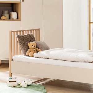 Umwandlungstüten (2 Stück) für die Umwandlung eines Baby-Bettchens in ein Kinderbettchen für kleine Kinder Kaschmir Beige MILA & BEN Paidi Beige Kaschmir