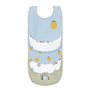 Value Pack Bib 5pcs Happy Fruits Zitrone Laessig