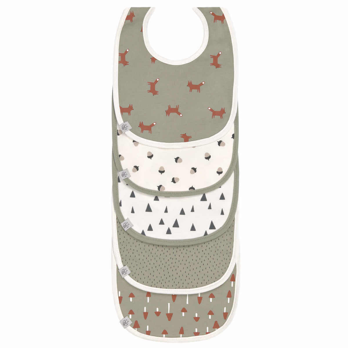 Value Pack Lätzchen 5 Stück sortiert Kleiner Waldfuchs Laessig