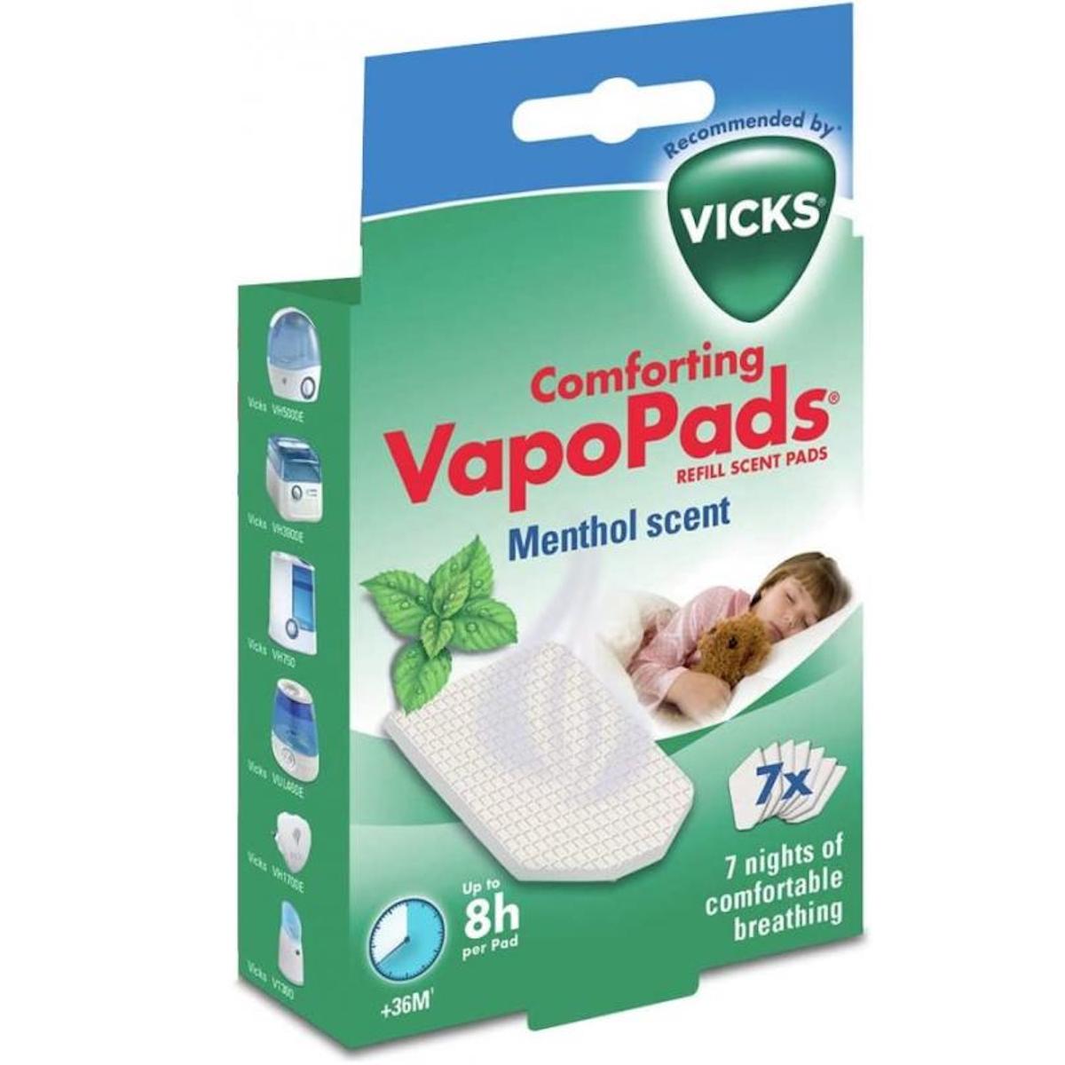 Vicks mentol Vapopads