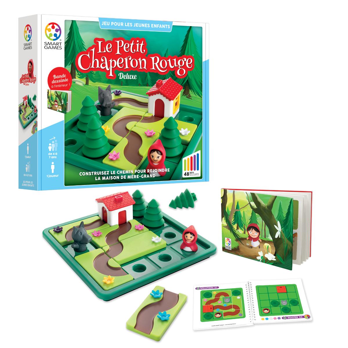 Vorschulische Märchen LE PETIT CHAPERON ROUGE Deluxe Smartgames Puzzle