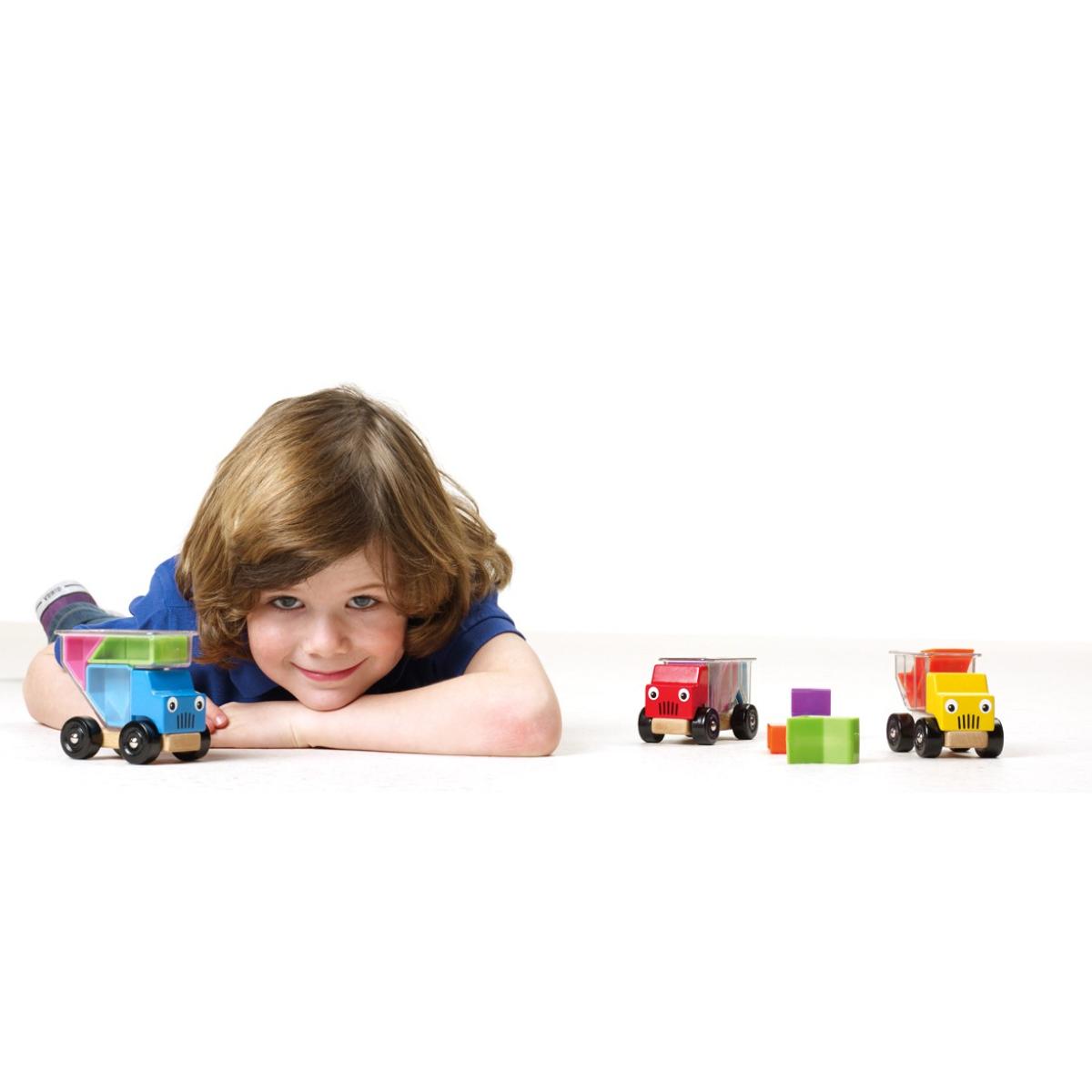 Vorschulpuzzle aus Holz TRUCKY 3 Smartgames 